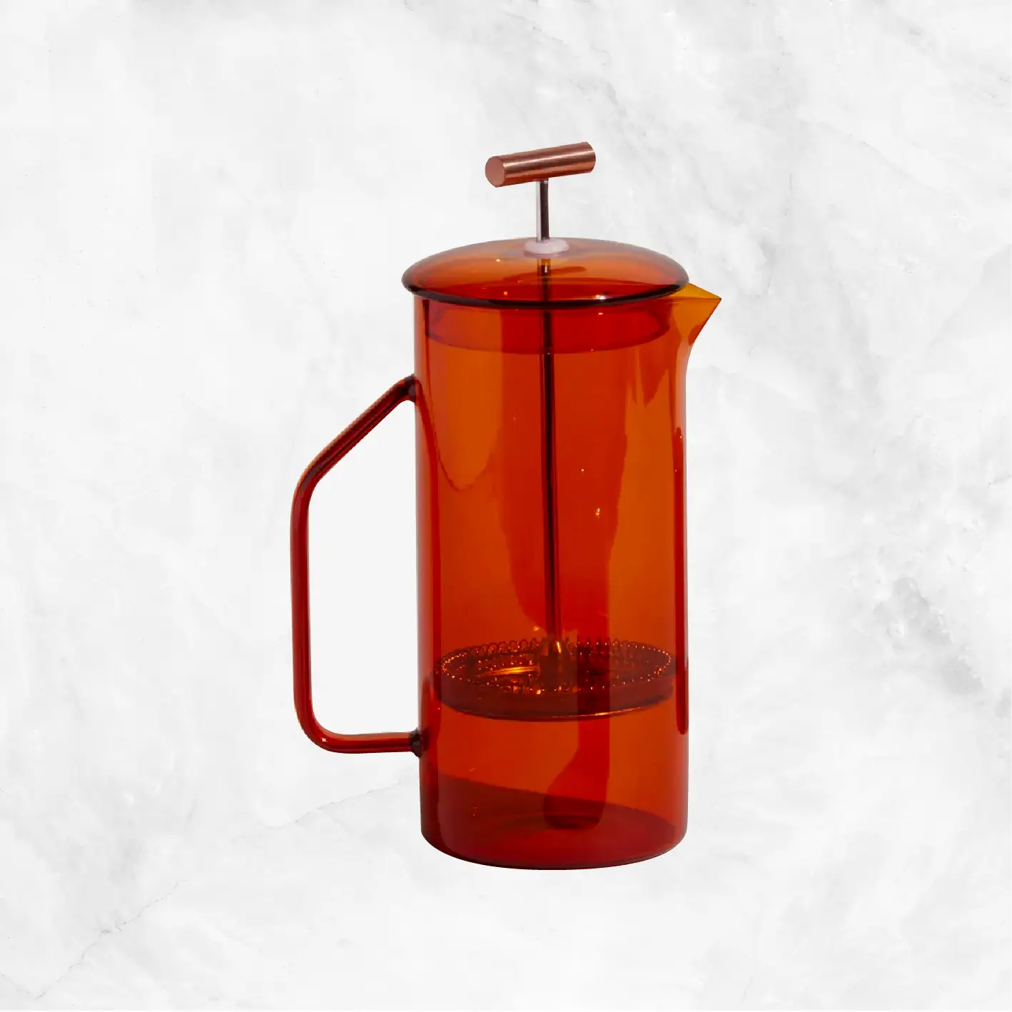 Amber Glass French Press Delivery
