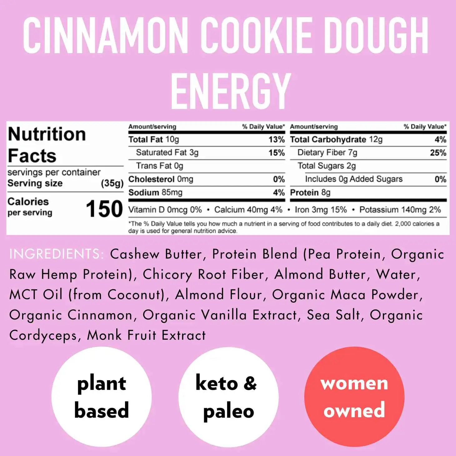 Cinnamon Cookie Dough Delivery