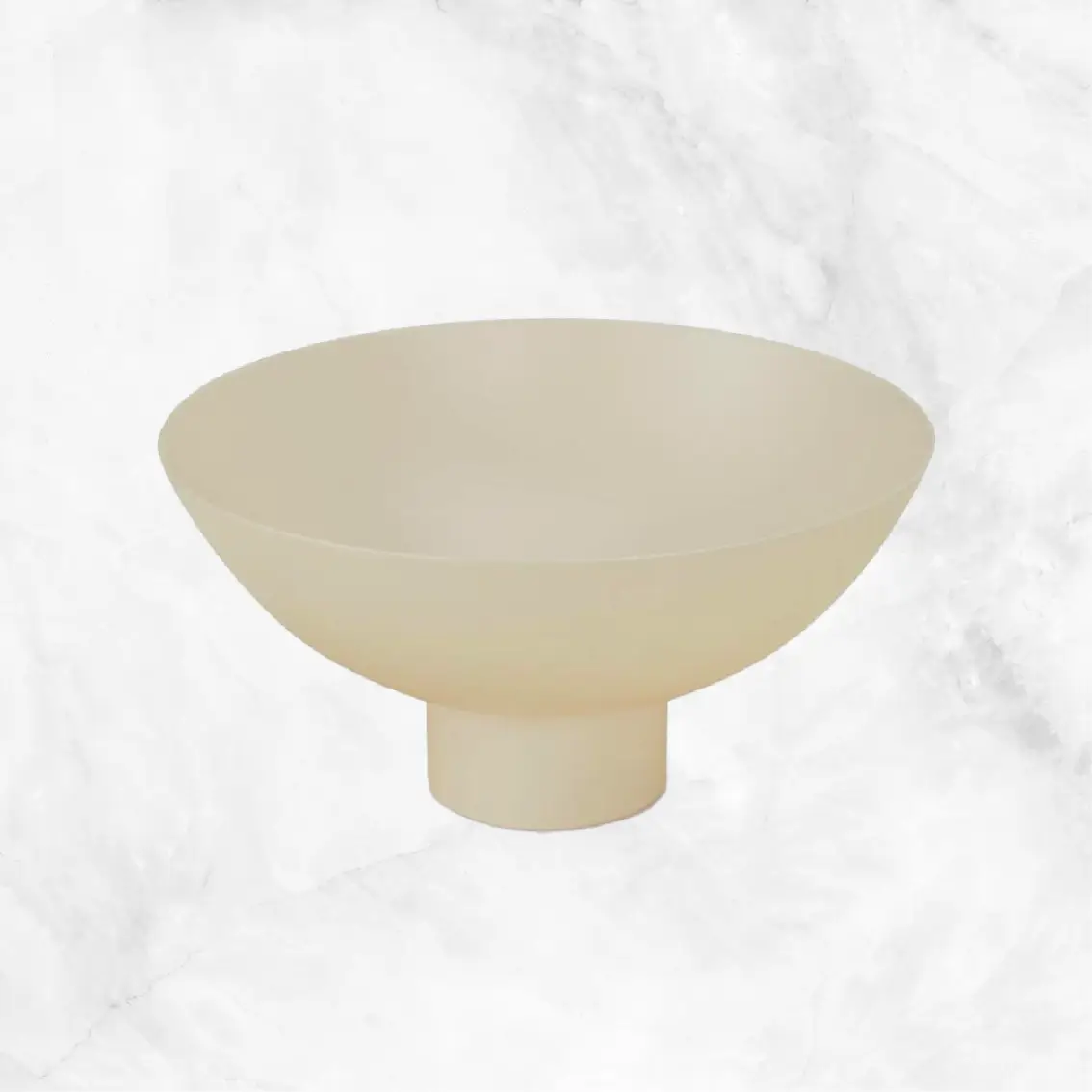 Essential Footed Bowl - Ivory