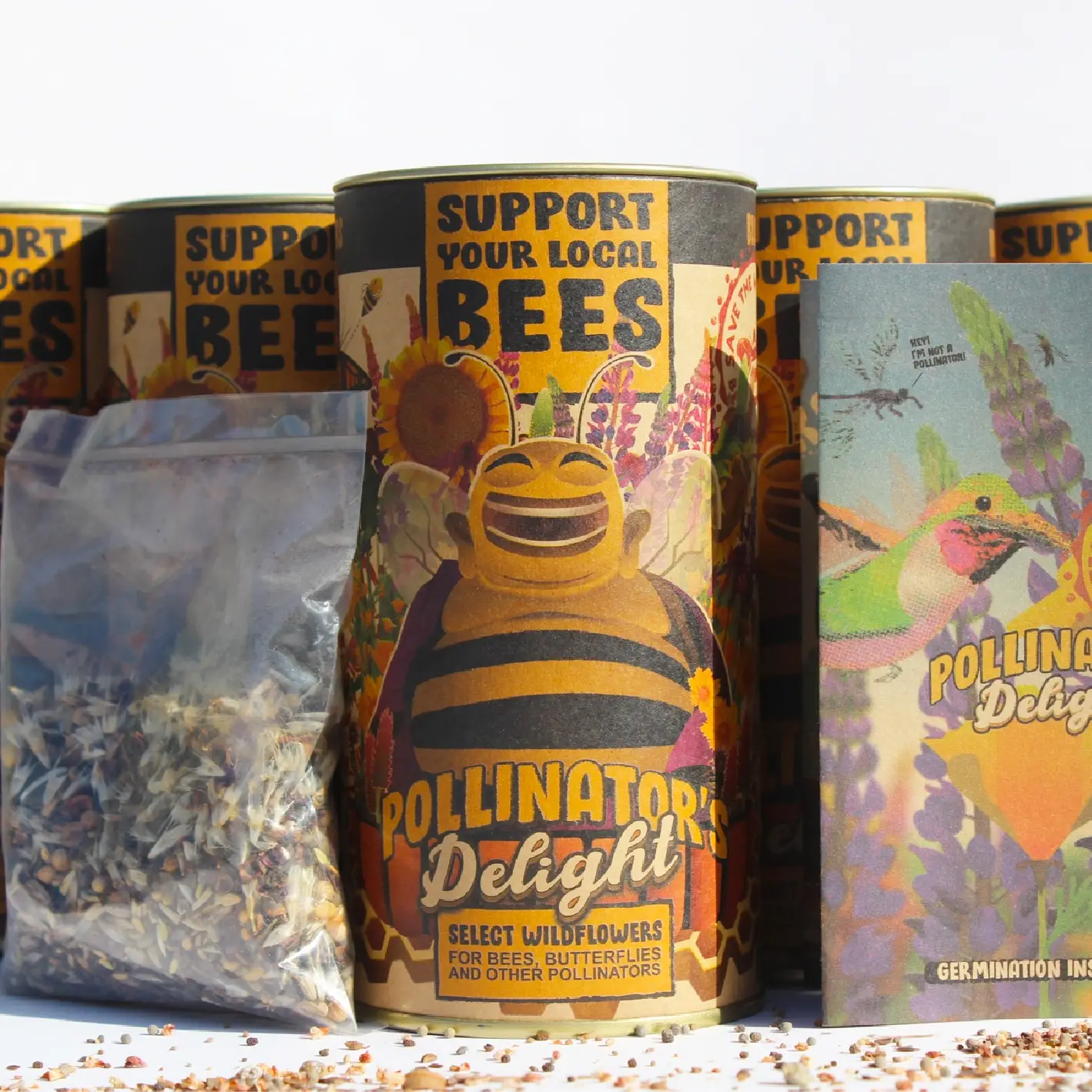 Pollinator's Delight | Flower Seed Grow Kit Delivery