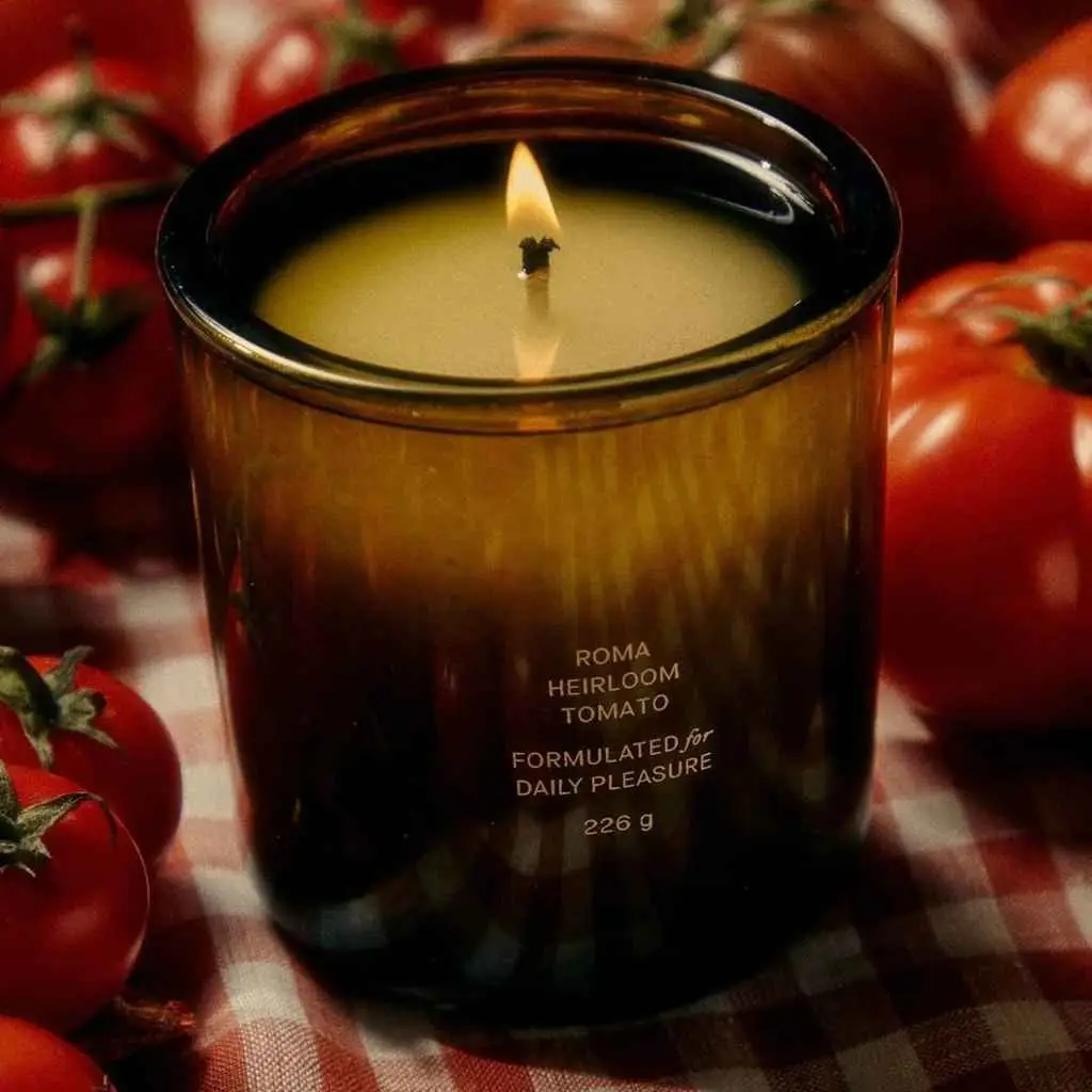 Roma Heirloom Tomato Candle Delivery