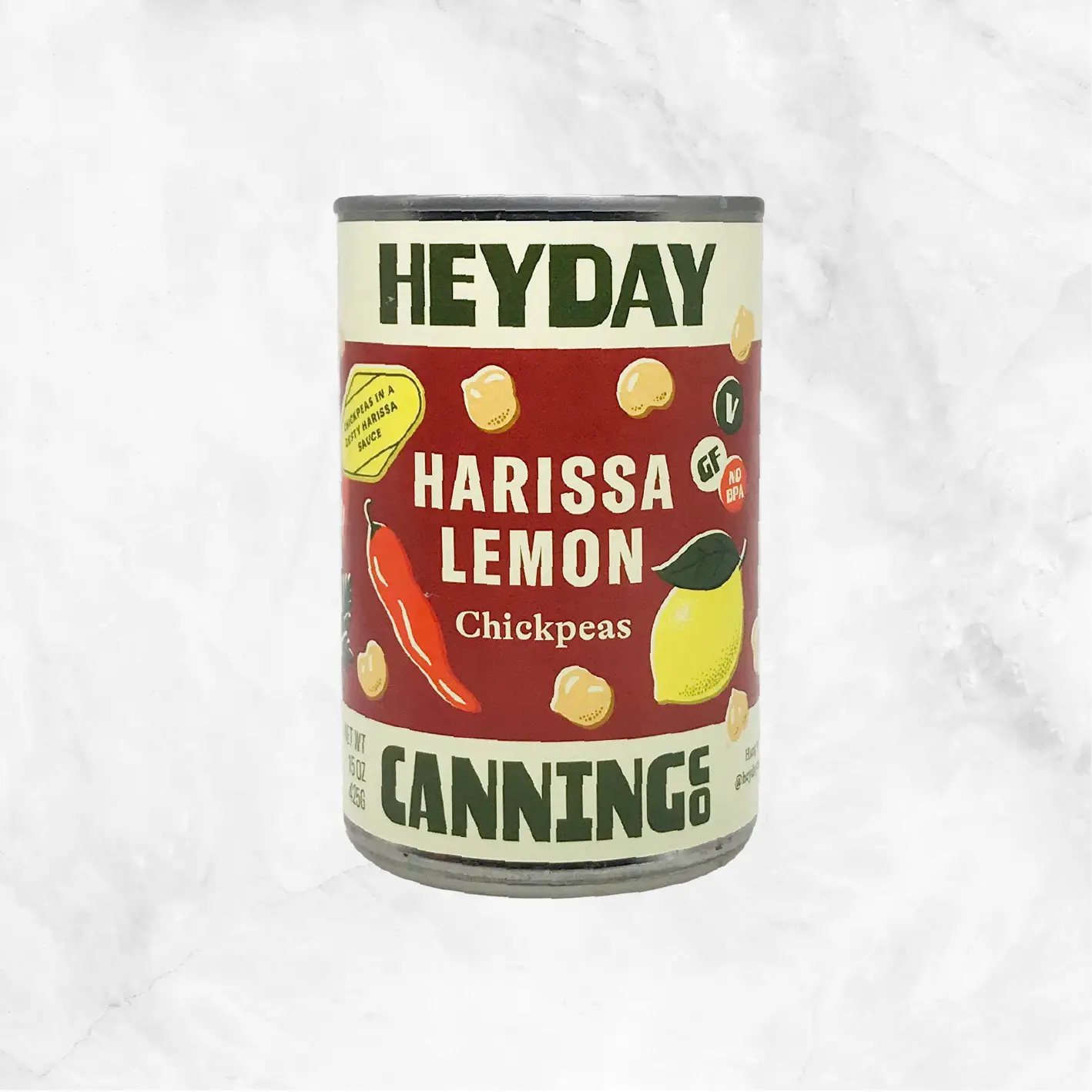 Harissa Lemon Chickpeas