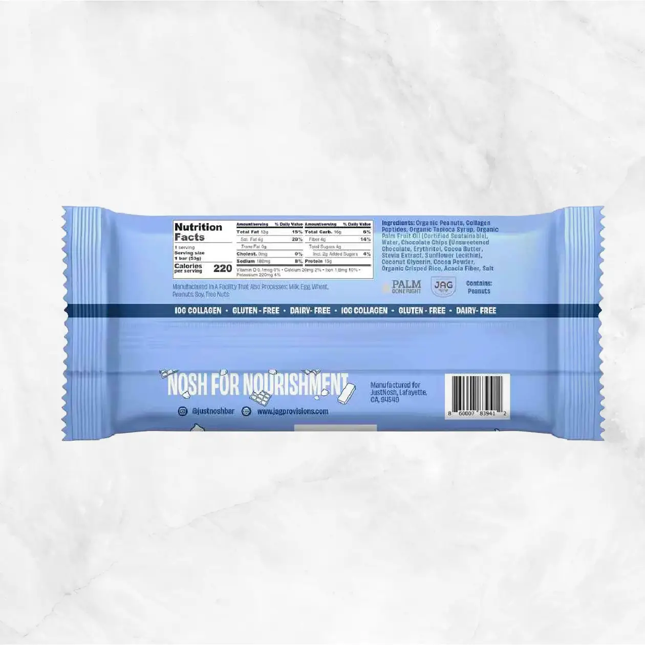 Collagen Protein Bar -  Double Chocolate Chip Delivery
