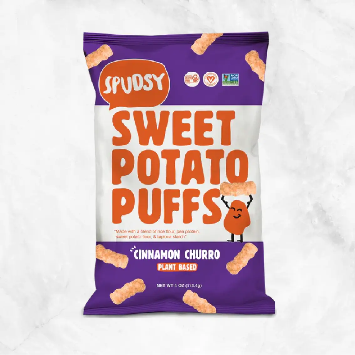 Sweet Potato Puffs - Cinnamon Churro