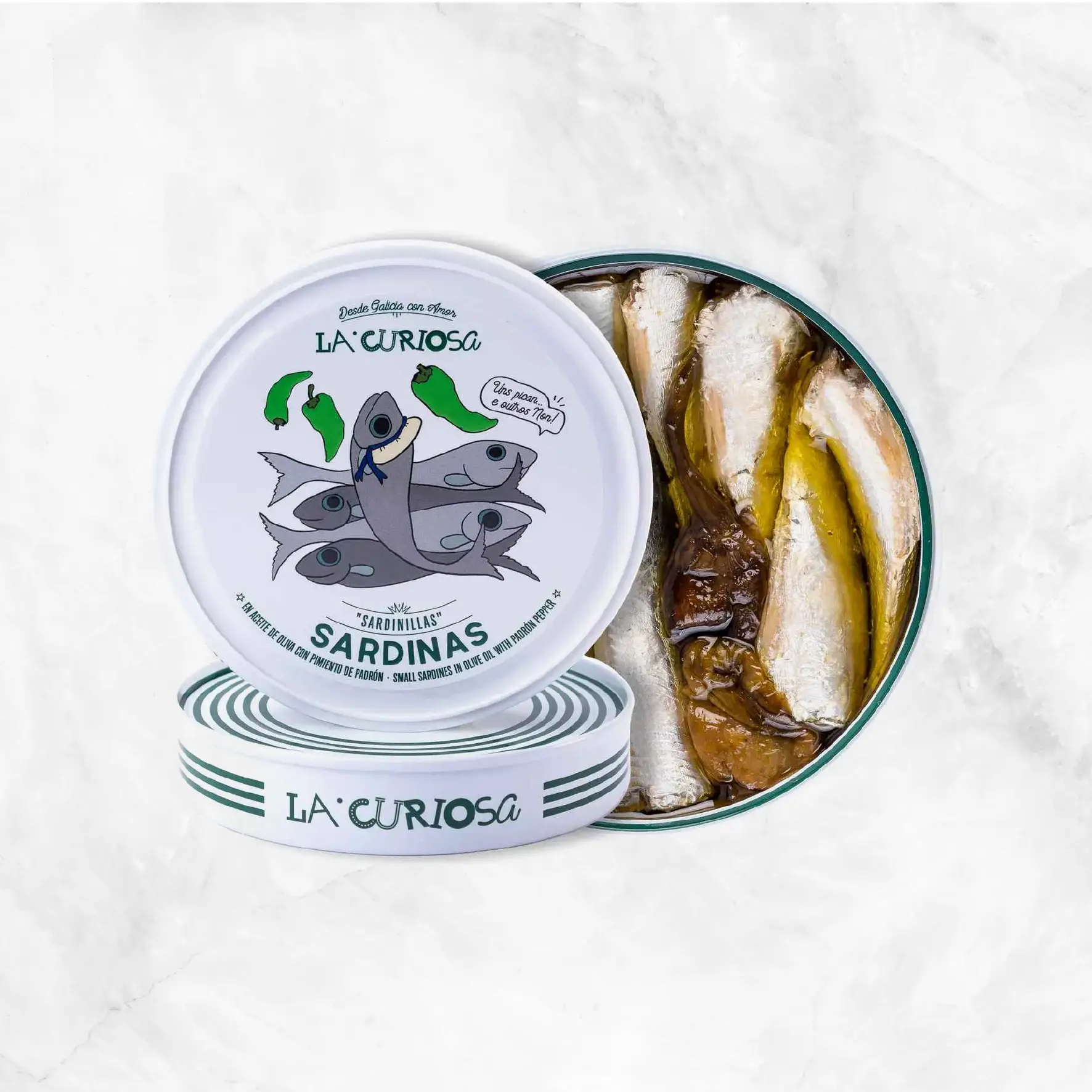 Sardines with Padron Peppers