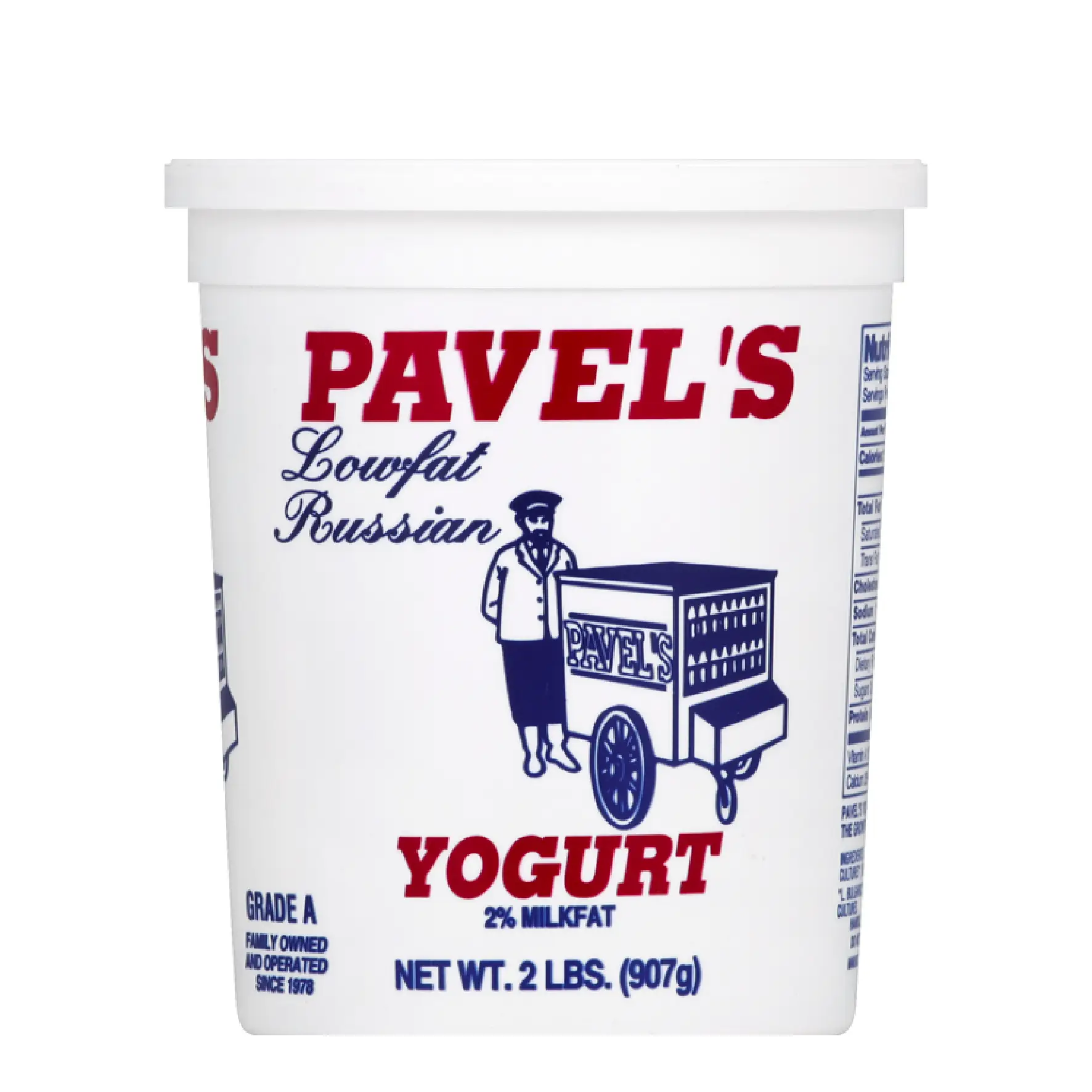 Pavel's Yogurt Low Fat Plain Delivery