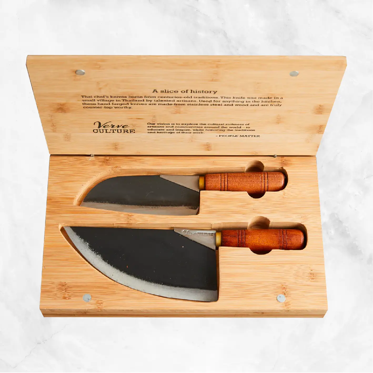 Thai Moon Knife Duo Set Delivery