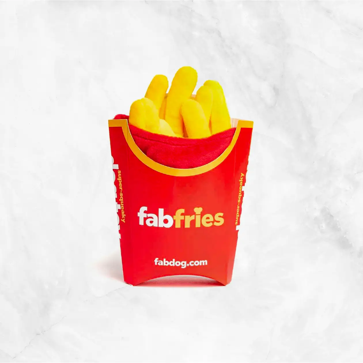 French Fries Squeaky Dog Toy