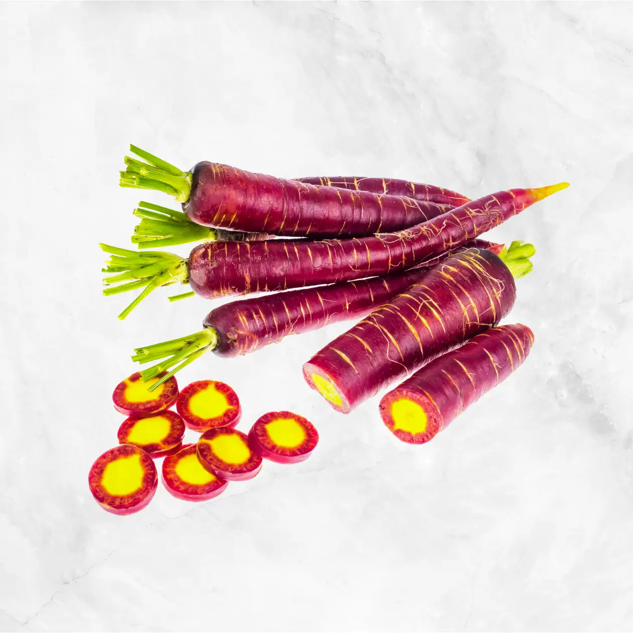 Organic Baby Purple Carrots