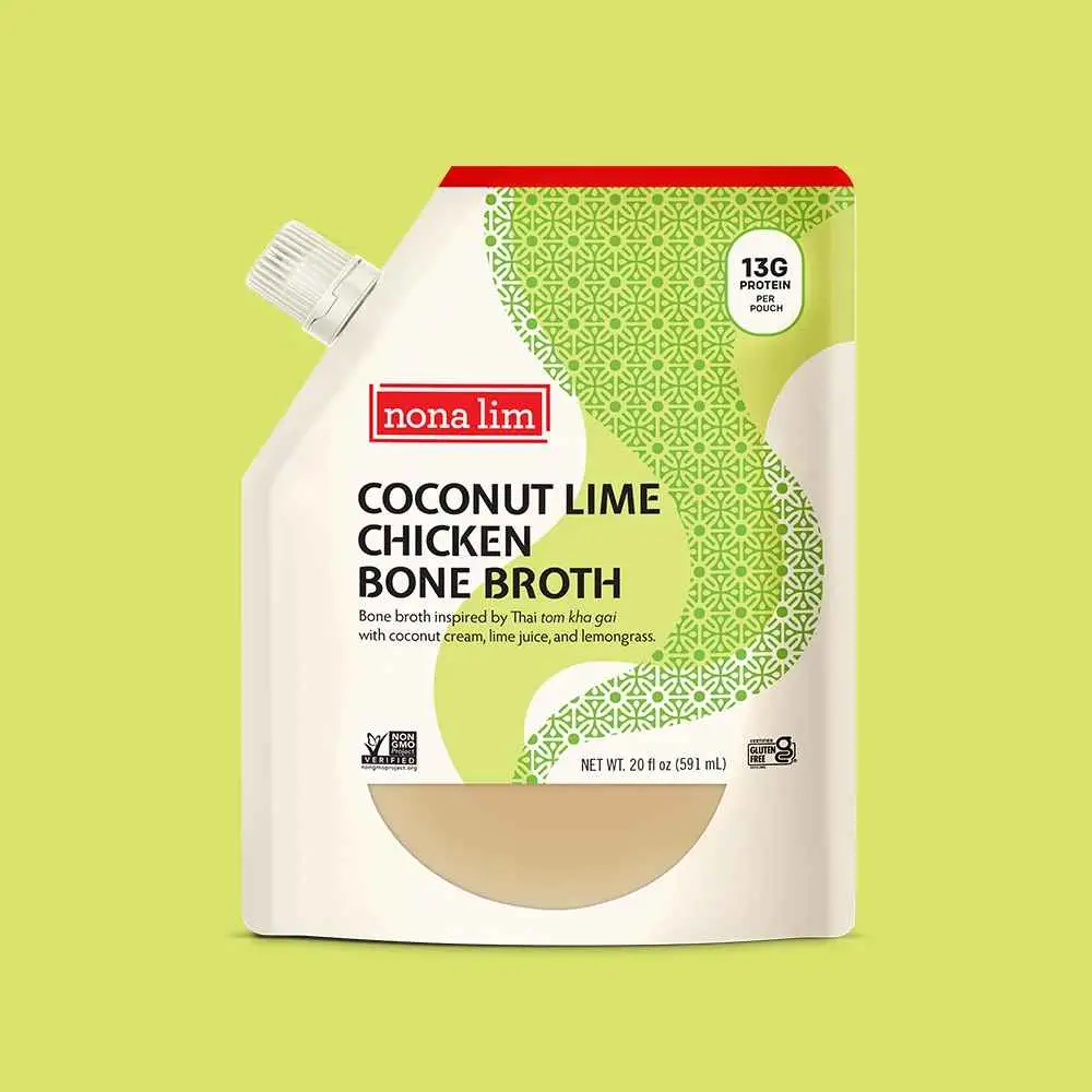 Coconut Lime Chicken Bone Broth Pouch