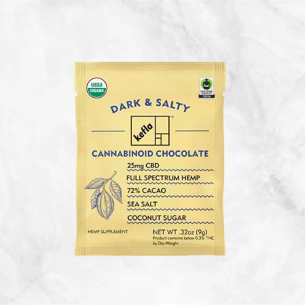 Dark & Salty Cannabinoid Chocolate