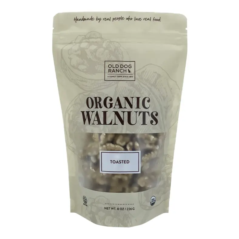 Organic Toasted Chandler Walnut Halves