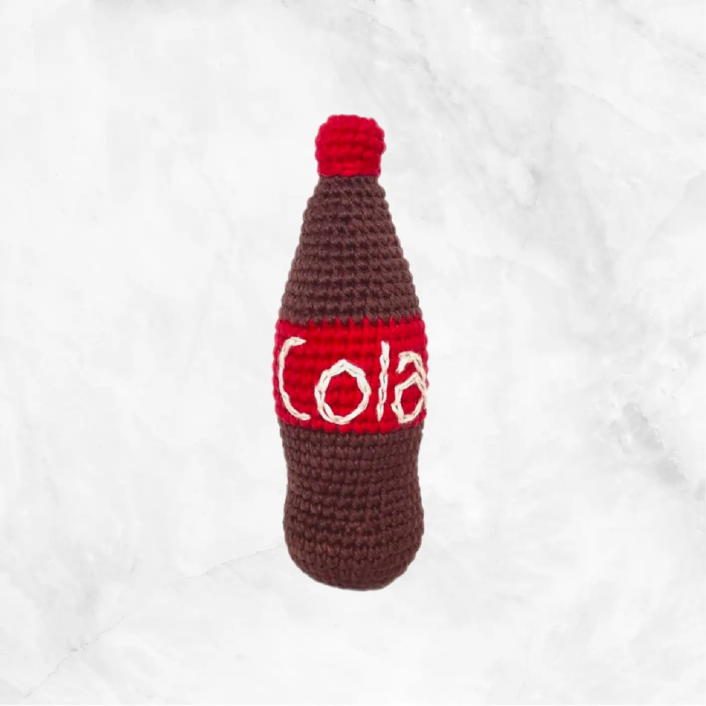 Cotton Crochet Cola Delivery