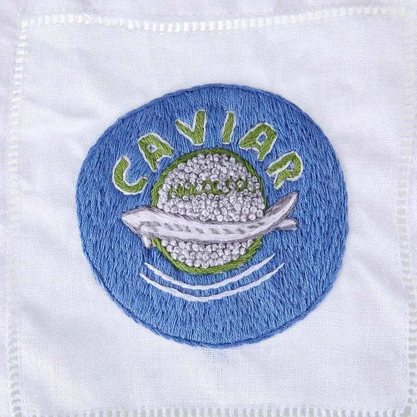 Caviar Cocktail Napkins  Delivery