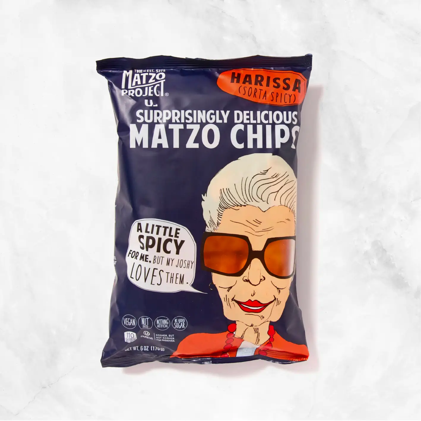 Harissa Matzo Chips
