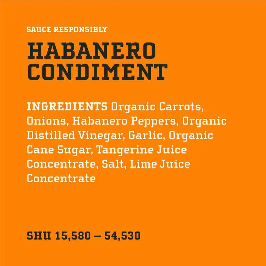 Classic Habanero Hot Sauce Delivery