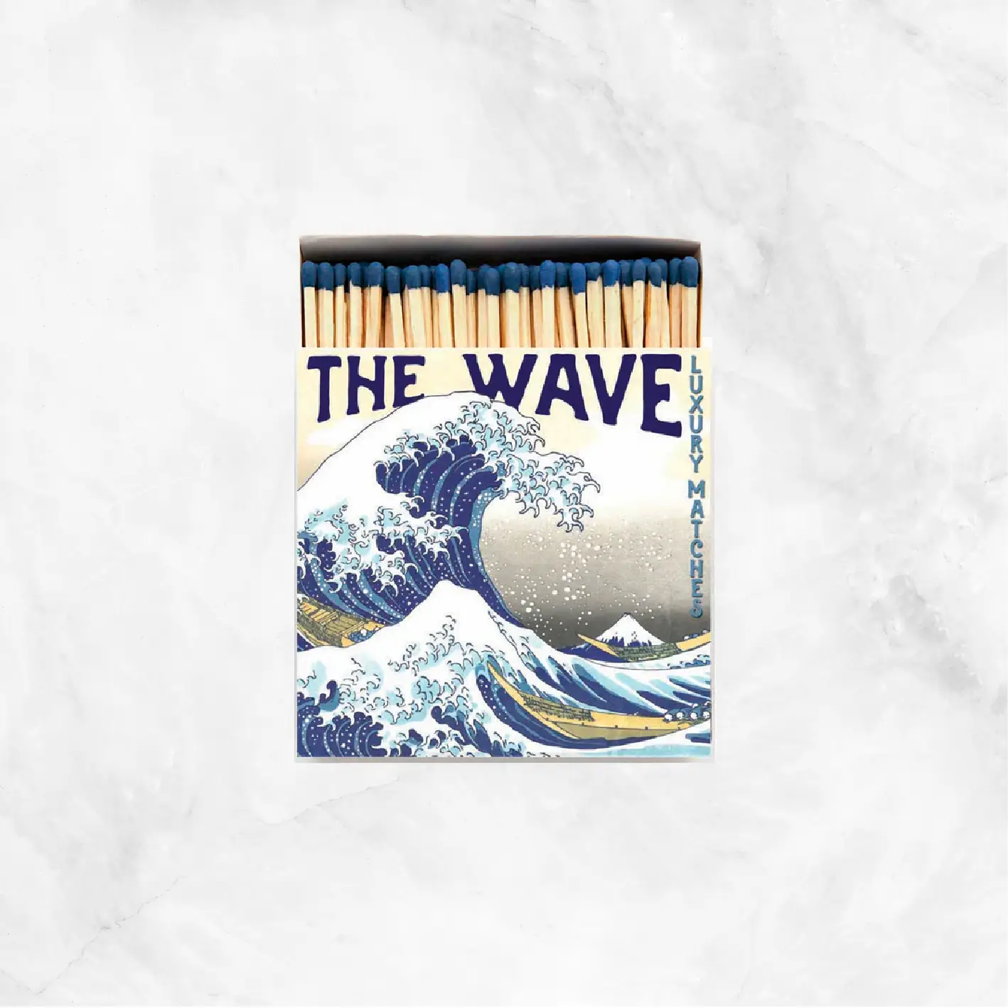 Hokusai Wave Matchbox