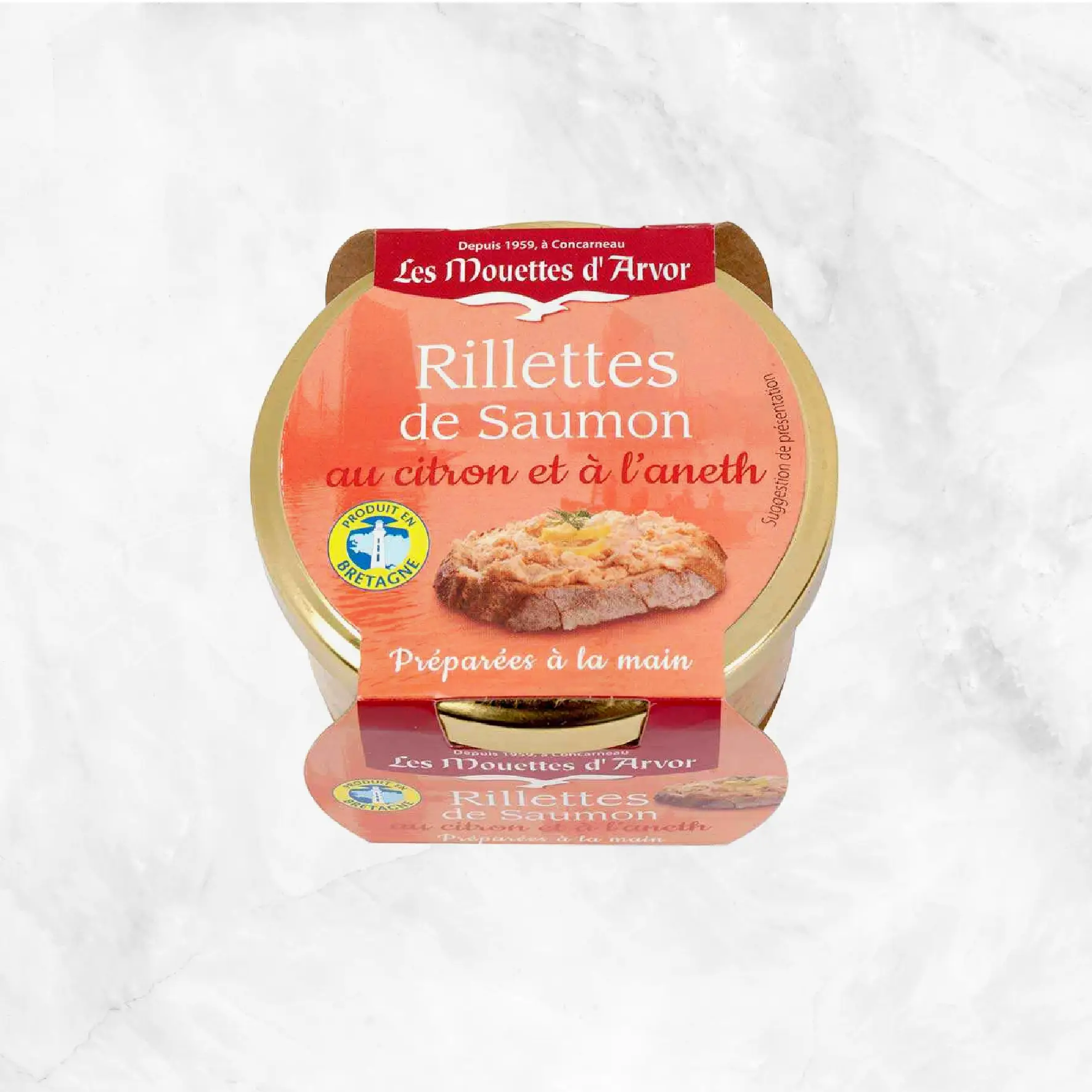 Rillettes of Salmon w/ Lemon & Dill