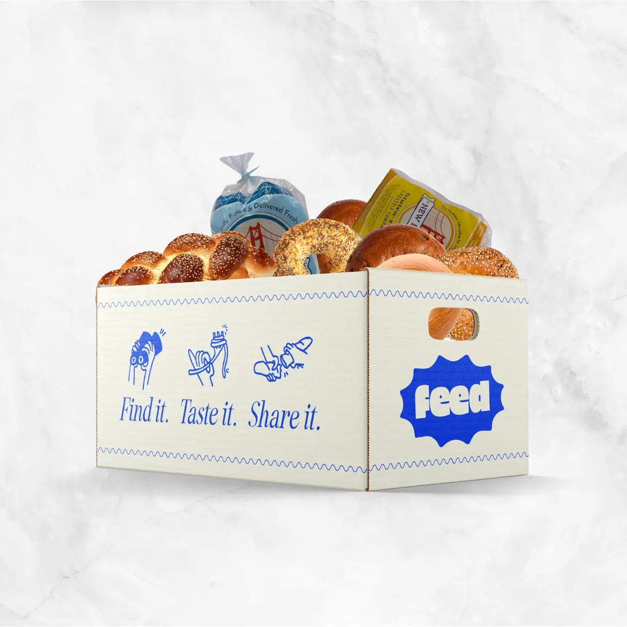 Frozen Bagel & Bread Box