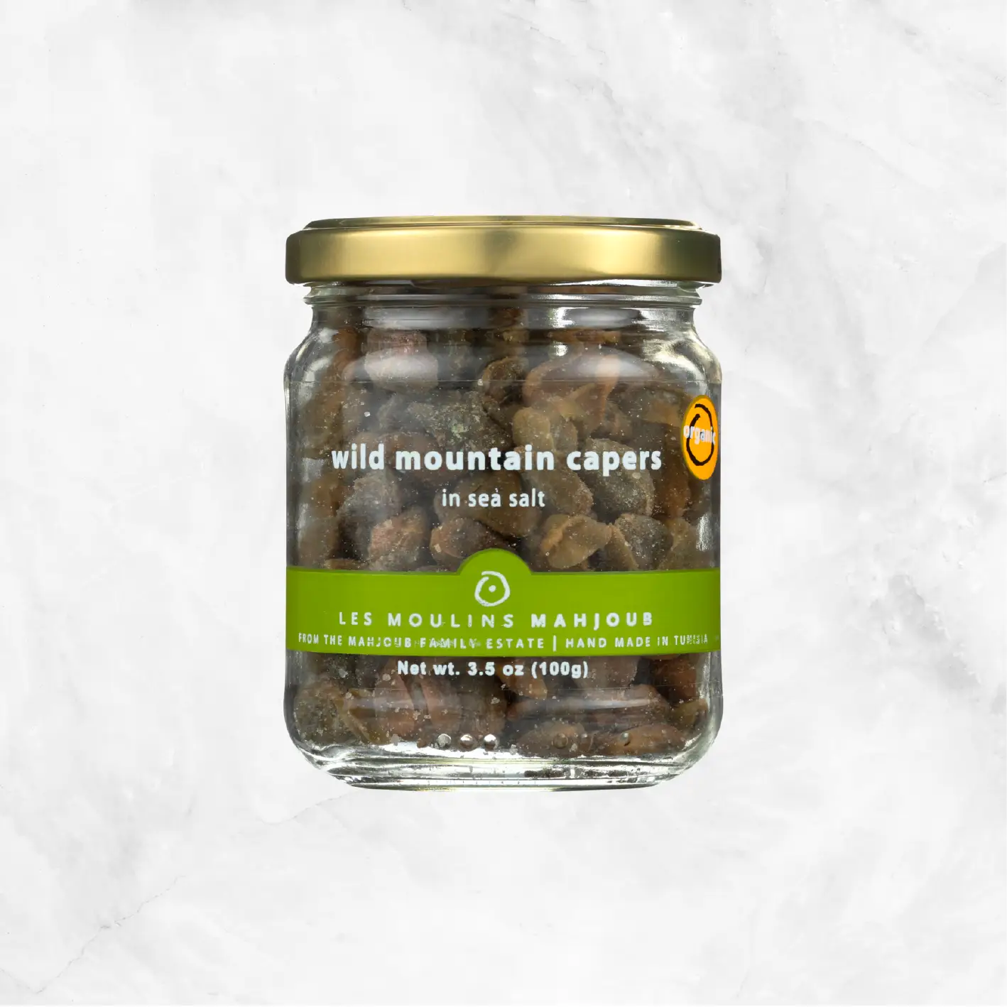Organic Wild Mountain Capers in Salt Delivery