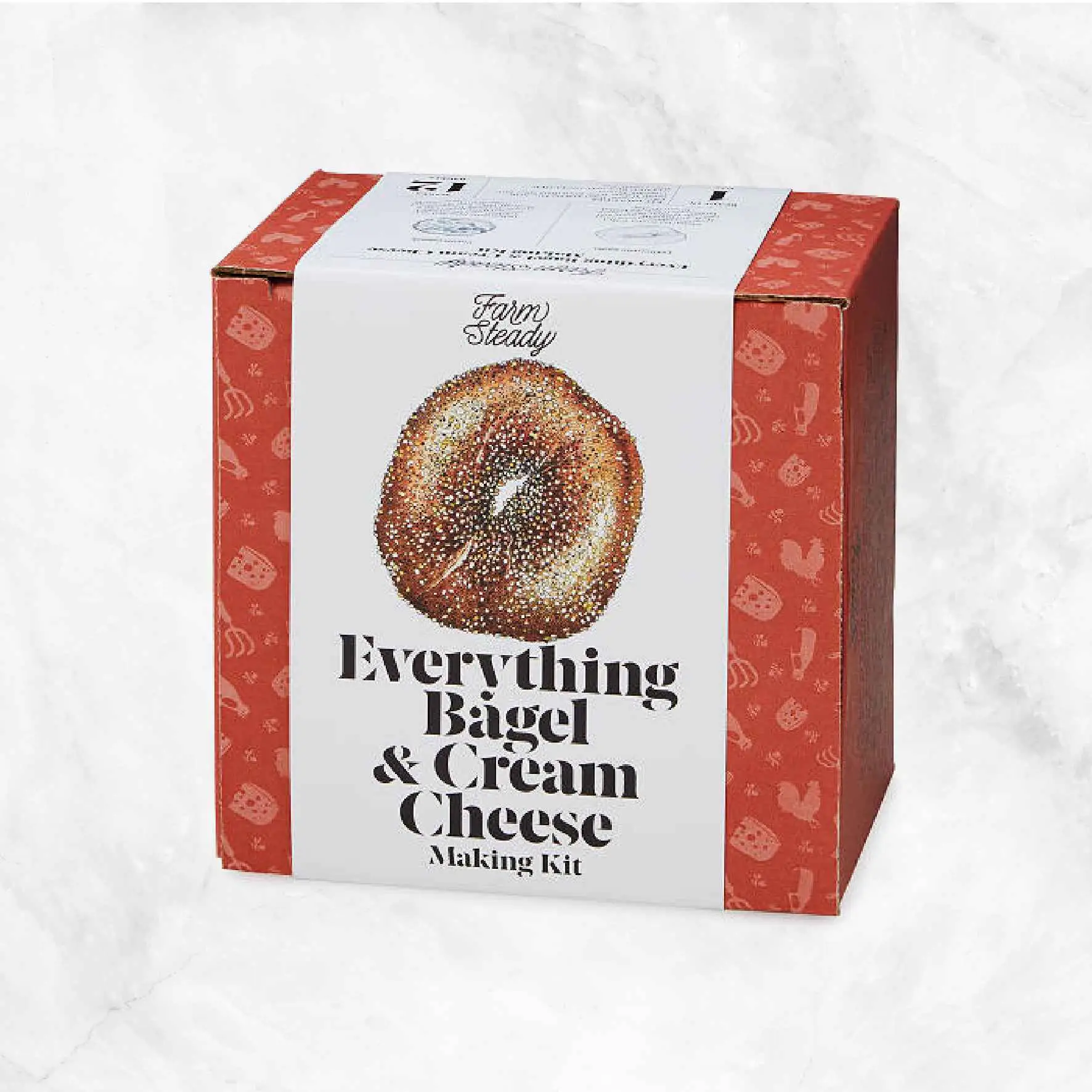 Everything Bagel and Cream Cheese Making Kit Delivery