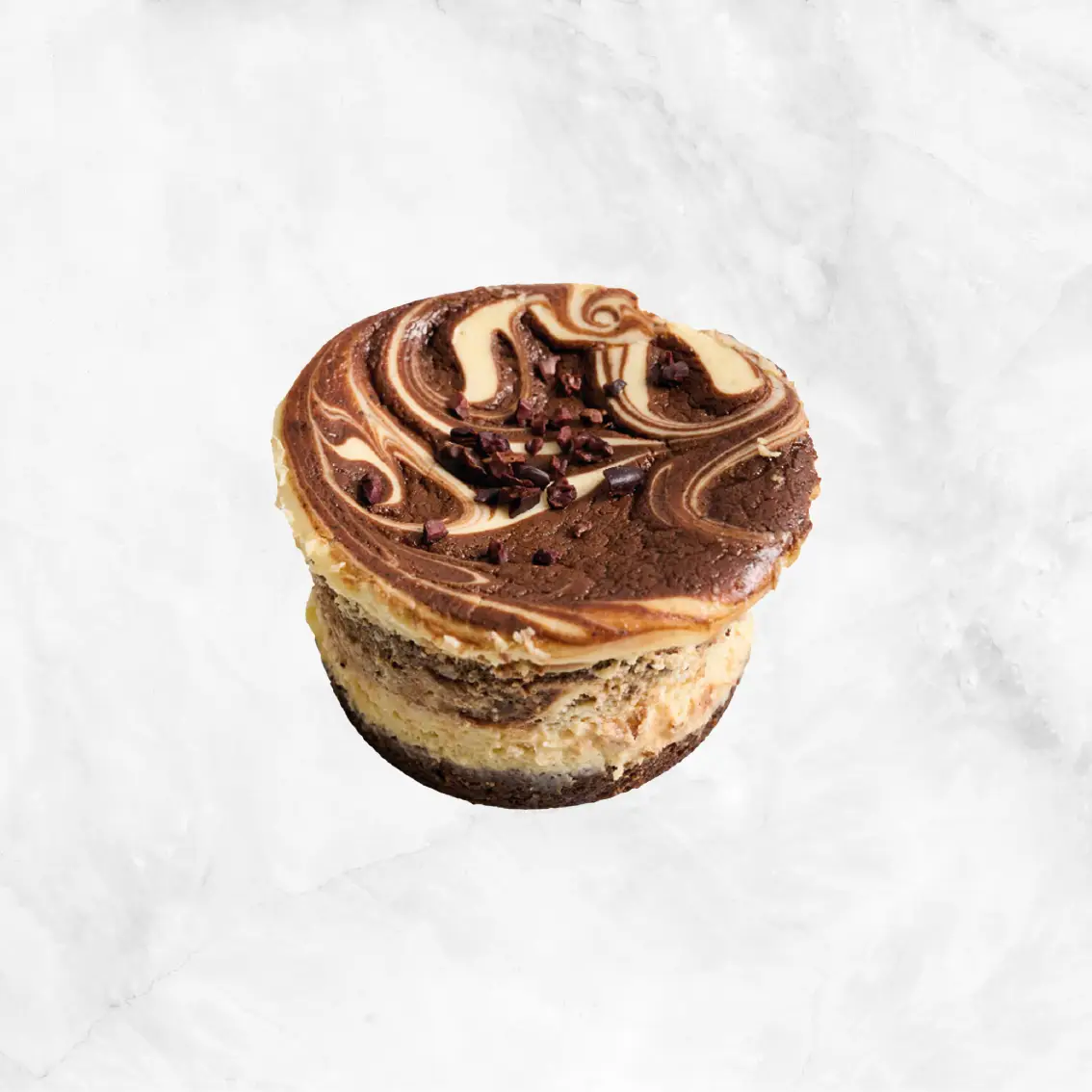 Mini Chocolate Marble Cheesecake Delivery