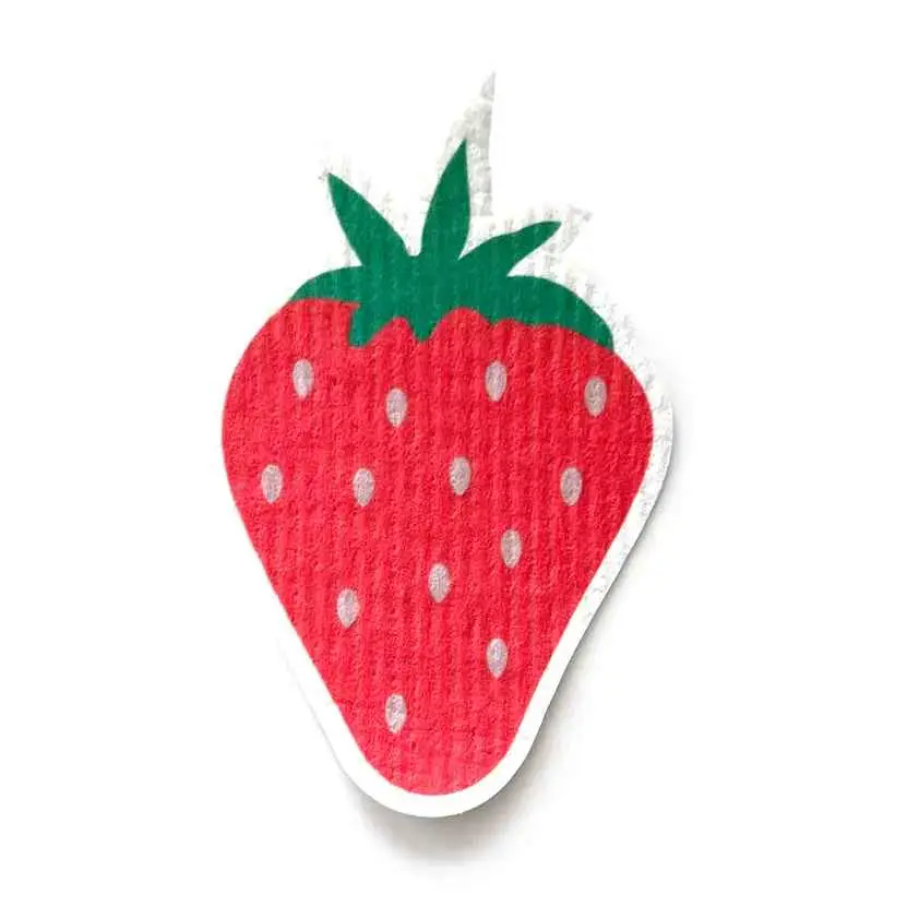 Swedish Dishcloth in Strawberry Delivery