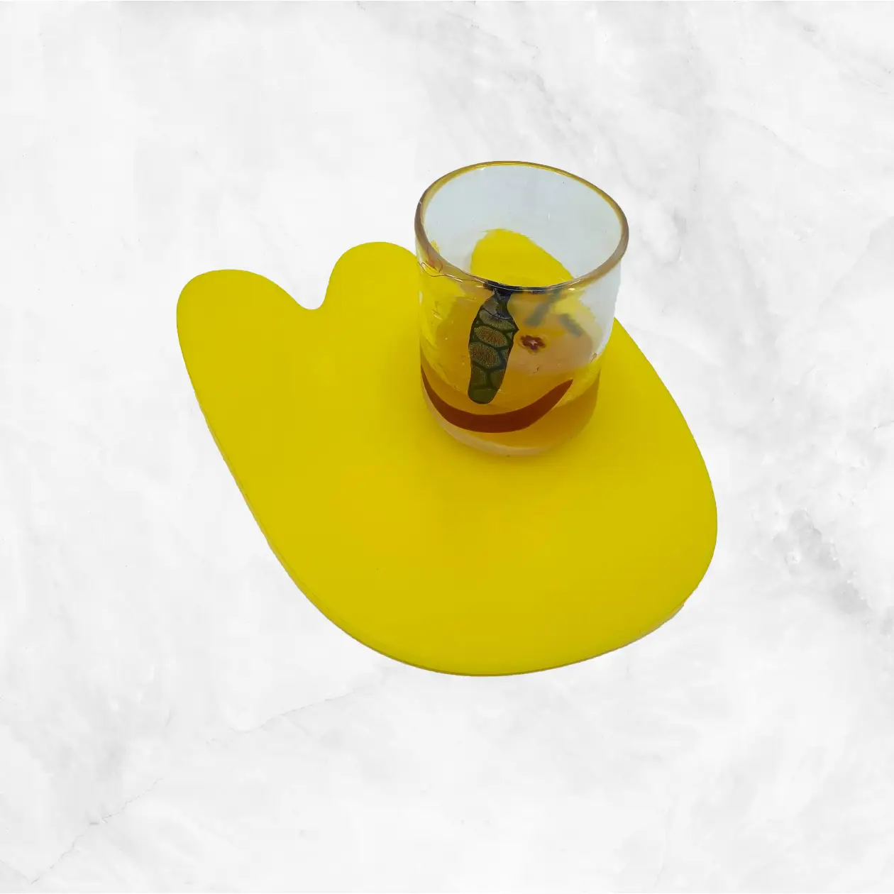 Medium Table Blob - Yellow