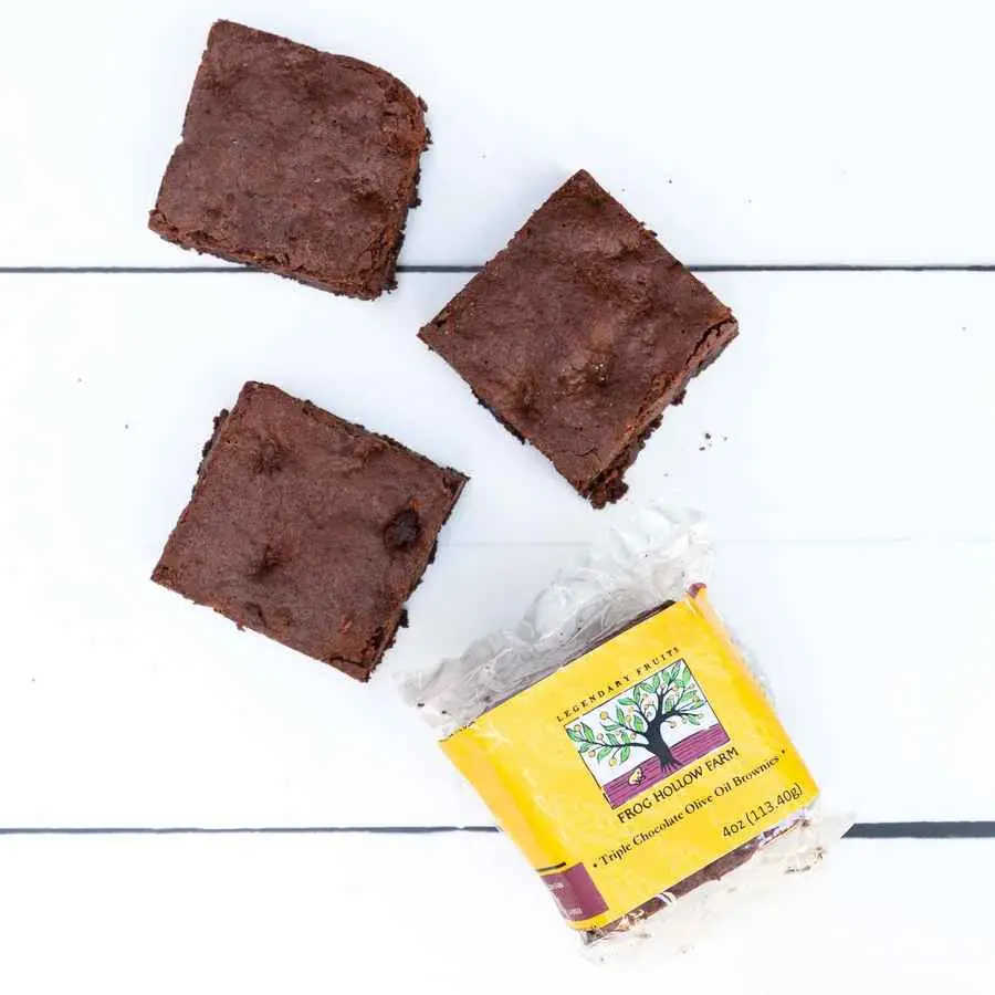 Triple Chocolate Olive Oil Brownies Delivery