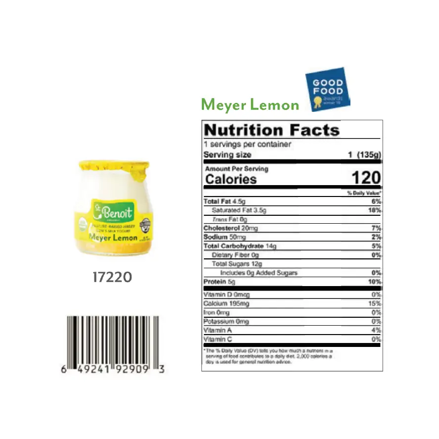 Meyer Lemon Yogurt Delivery
