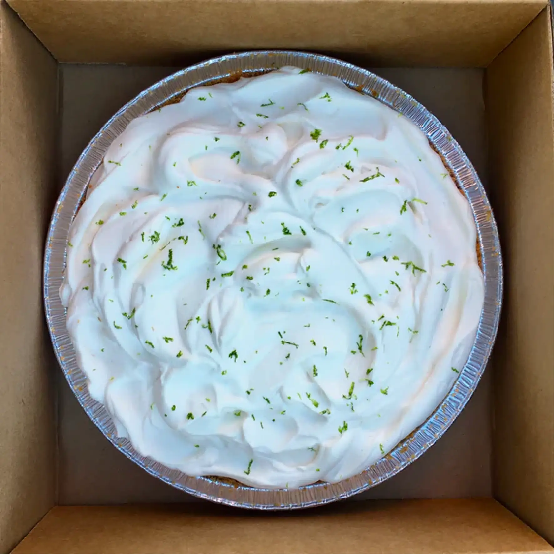 Key Lime Pie in a Graham Cracker Crust