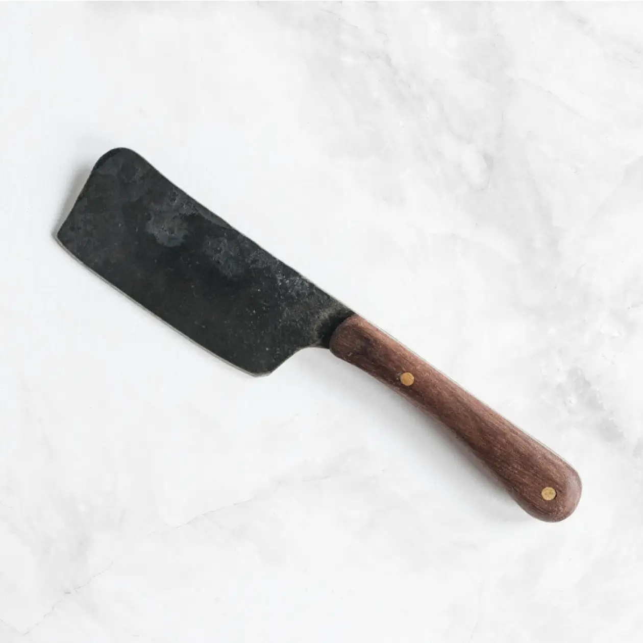 Hand-Forged Wood-Handle Walnut Cheese Knife