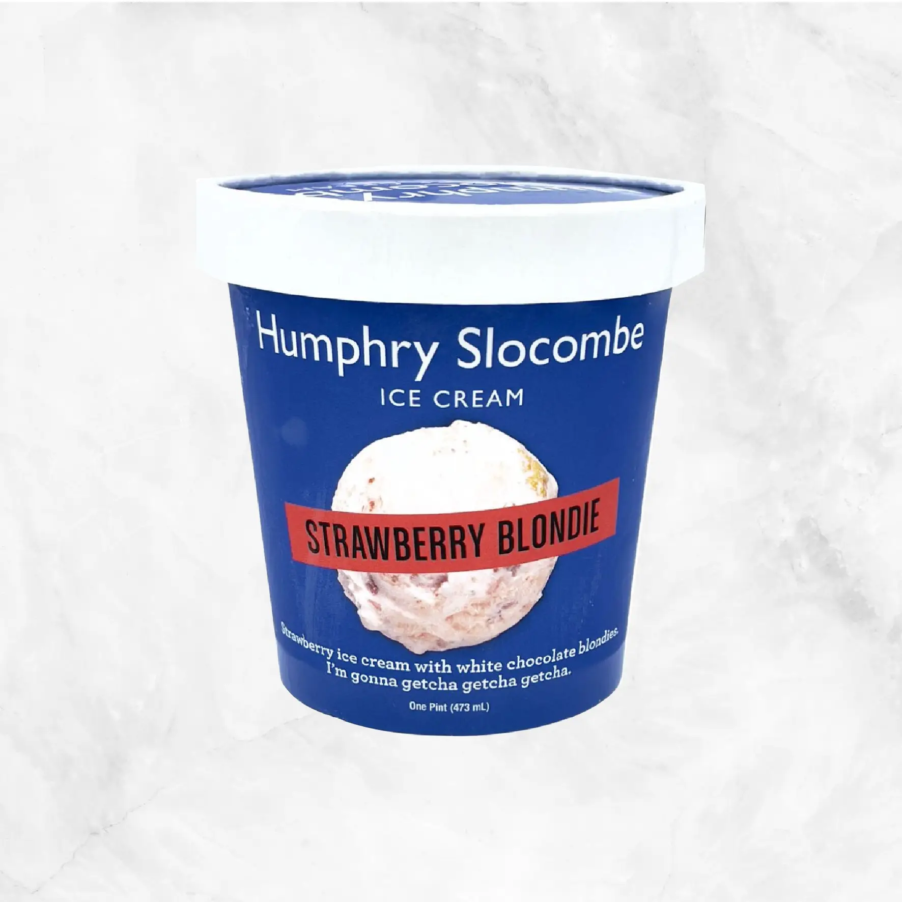 Strawberry Blondie Ice Cream Delivery