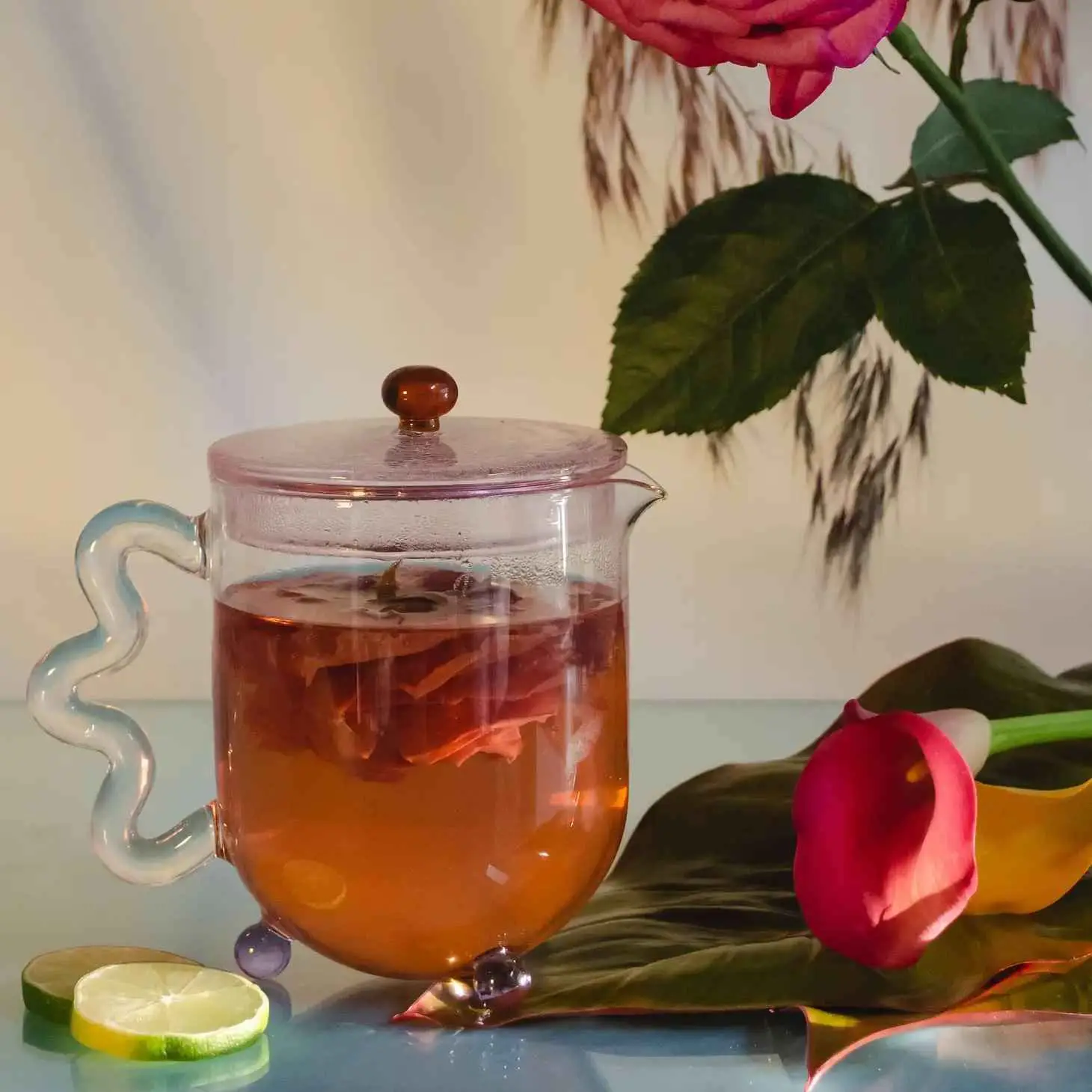 Bloom Glass Teapot Delivery