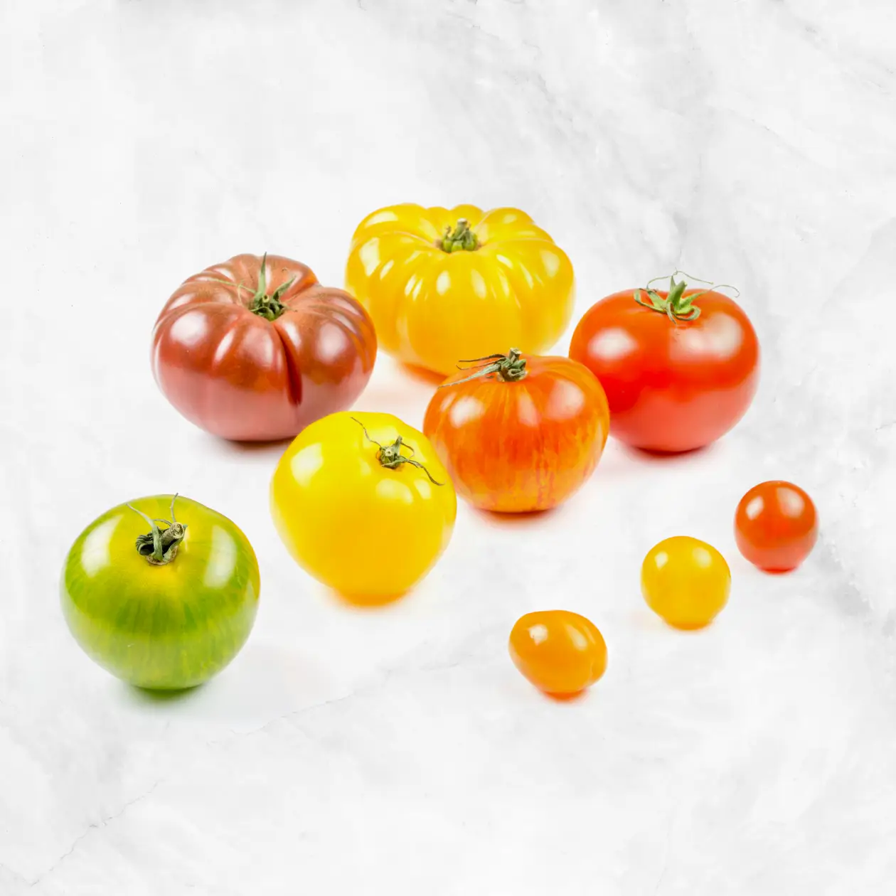 Organic Mixed Heirloom Tomato