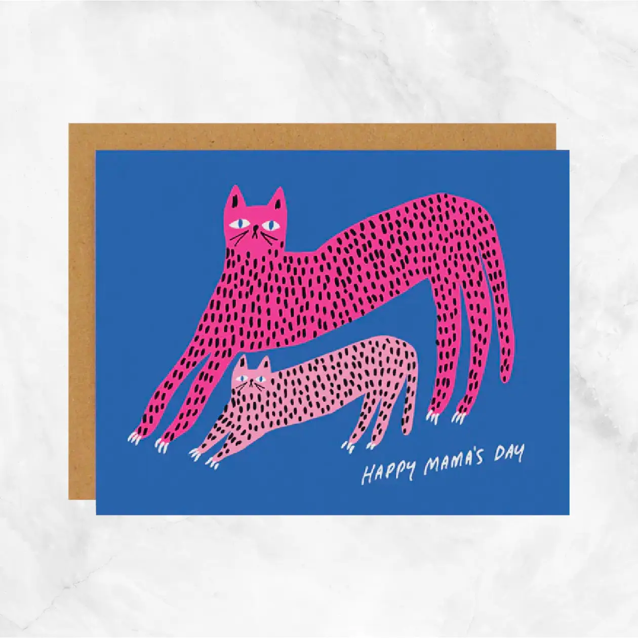 Cat & Kitten Mother's Day Card