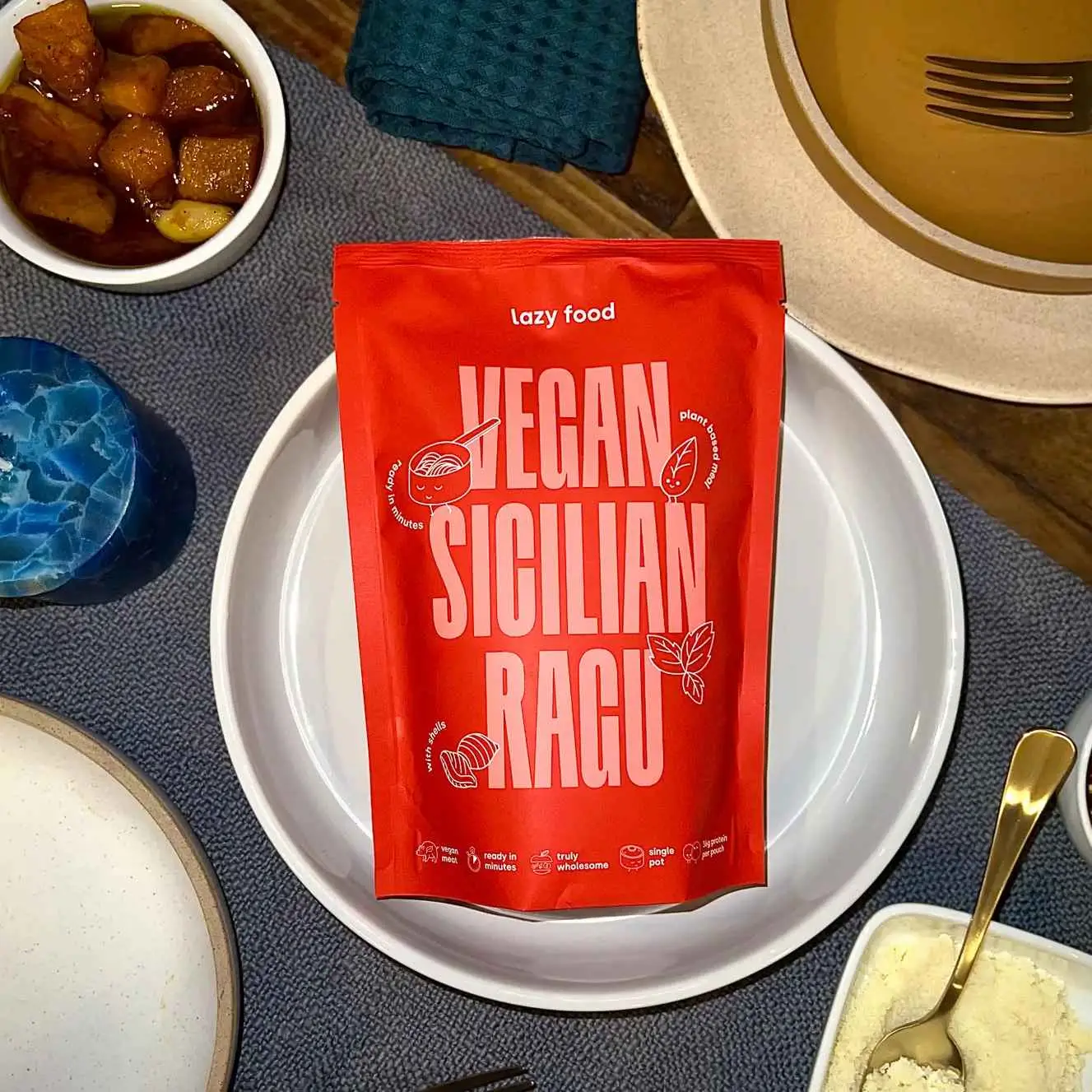 Vegan Ragu with Chickpea Pasta Delivery