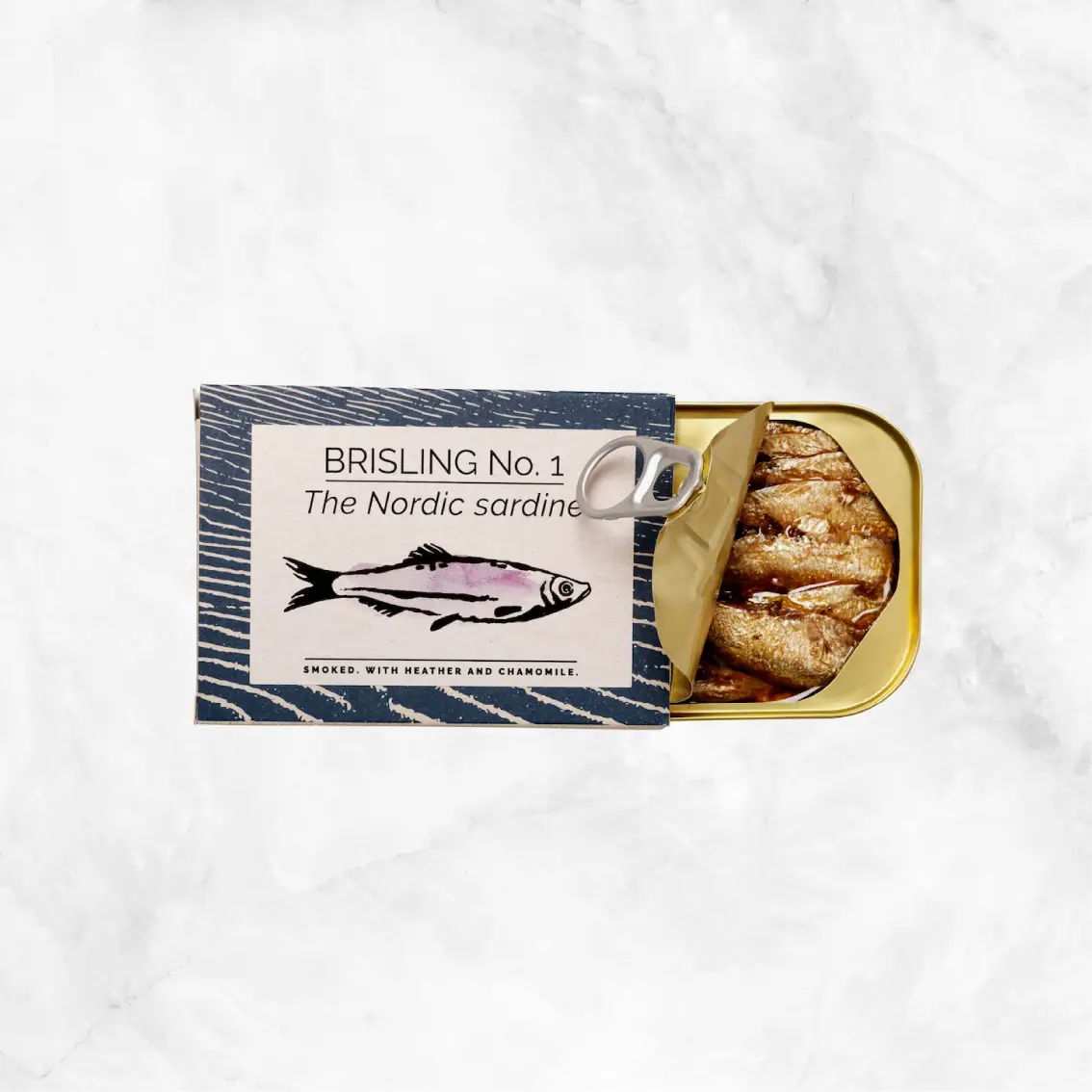 Brisling No. 1 Nordic Smoked Sardines 