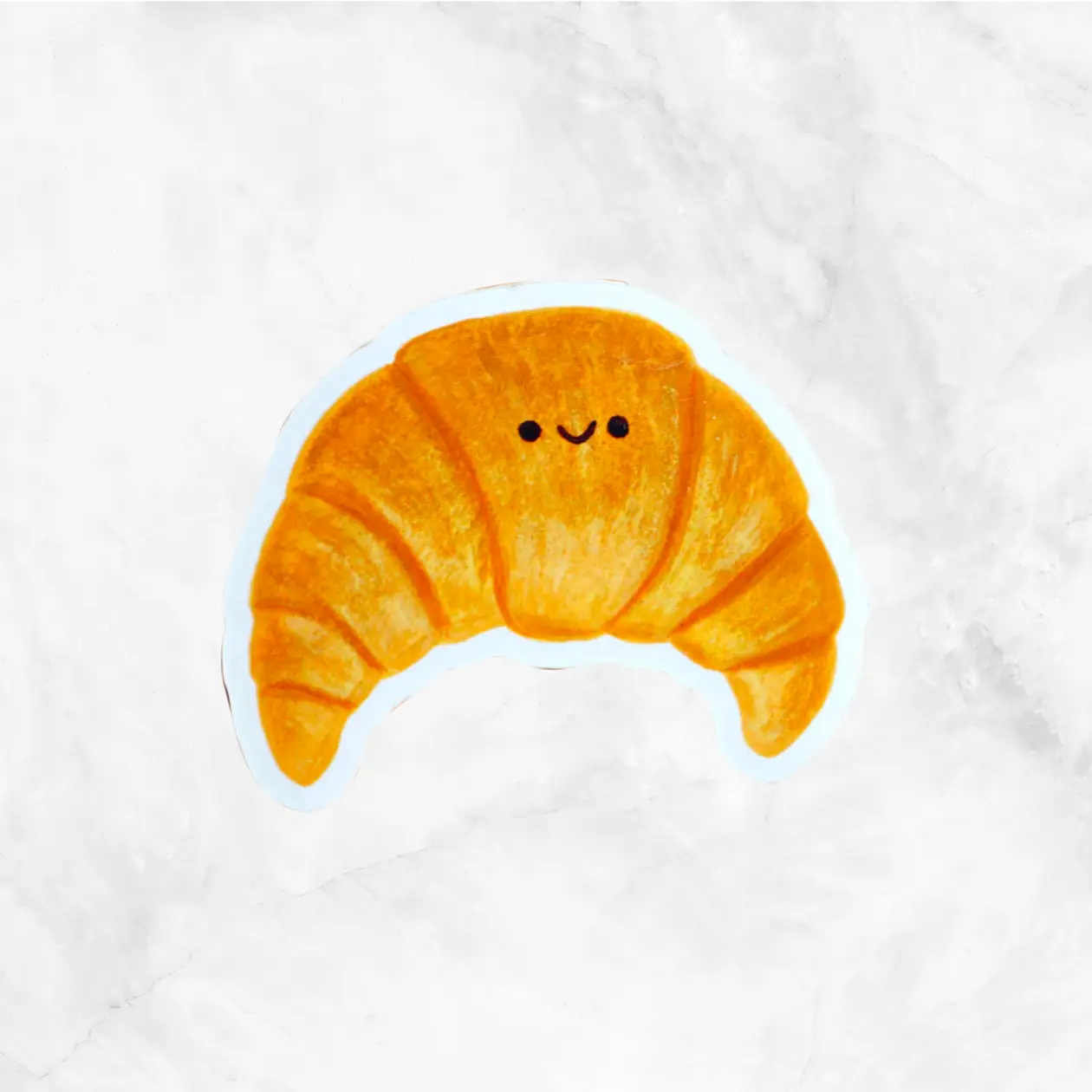 Croissant Sticker