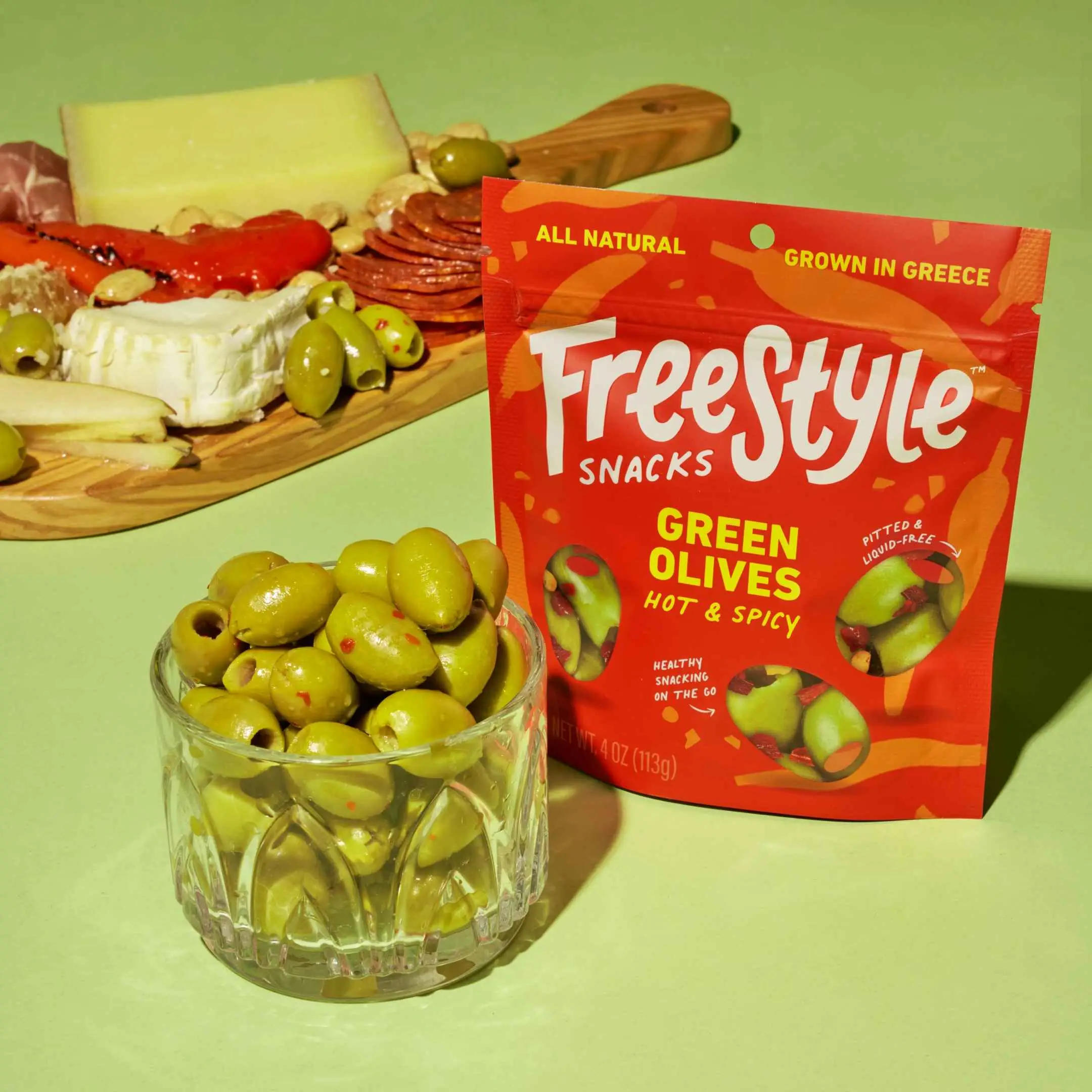 Green Olives - Hot & Spicy Delivery