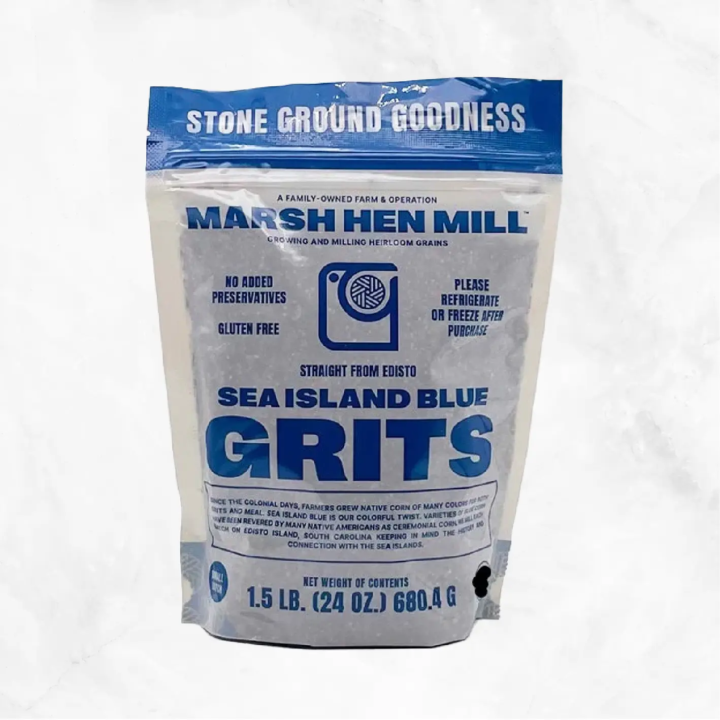 Sea Island Blue Grits Delivery