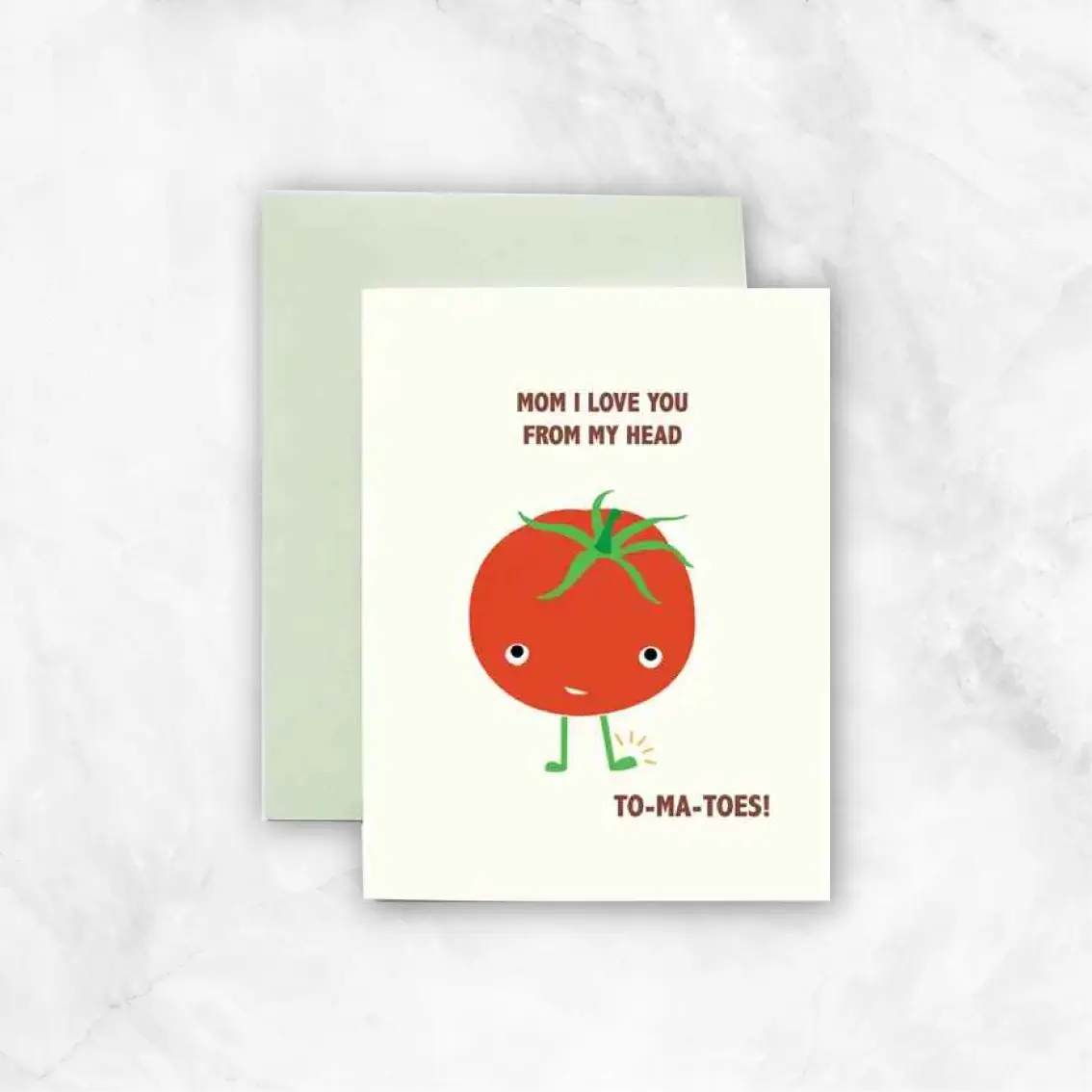 Love You Head to Tomatoes Mother's Day Card Delivery
