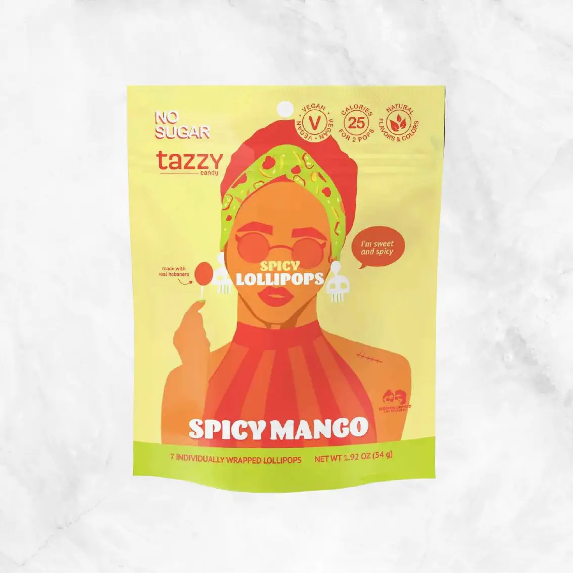 Spicy Mango Lollipops