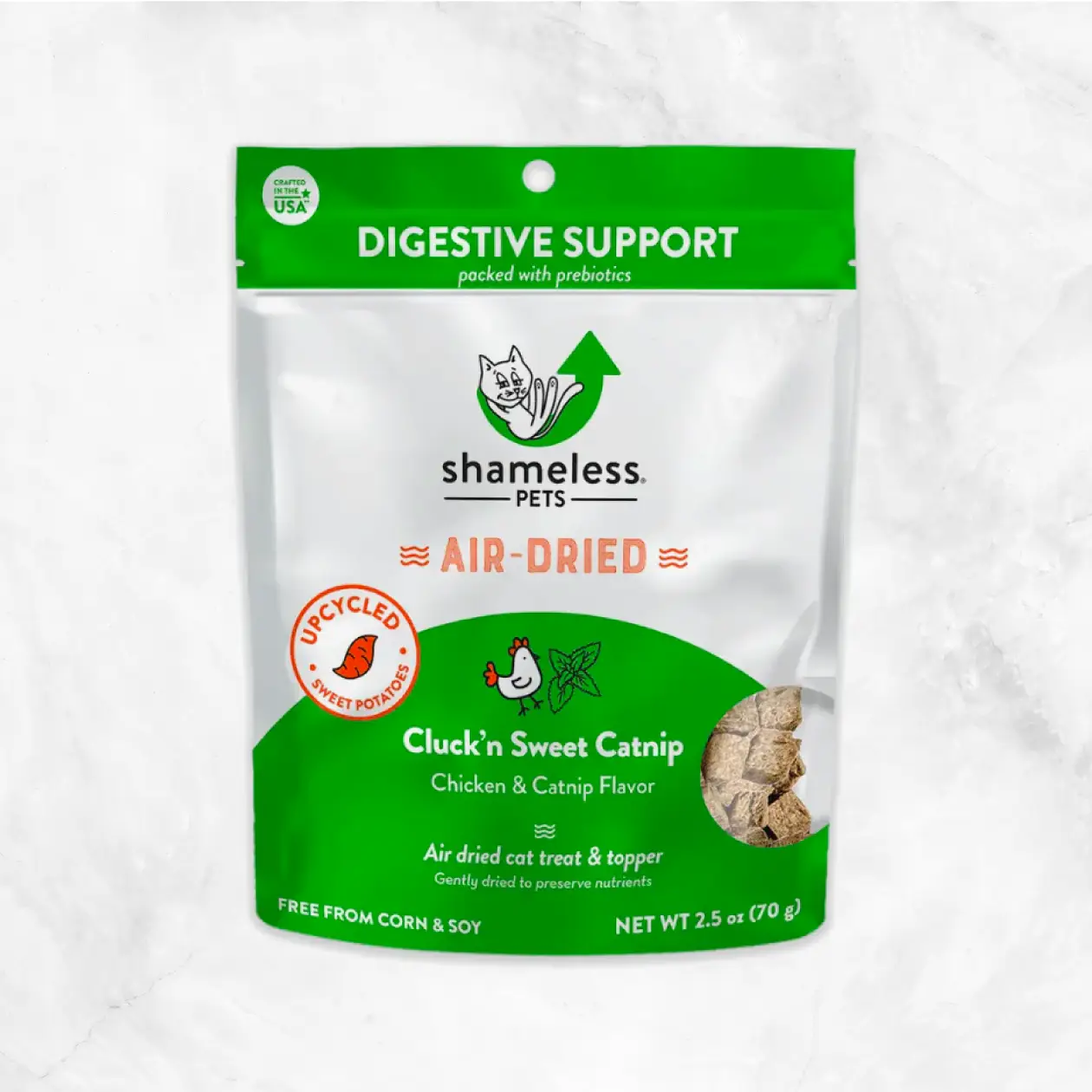 Cluck'n Sweet Catnip Air-Dried Cat Treat & Topper Delivery