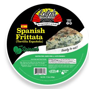 Frittata (Spanish Omelette) - Spinach