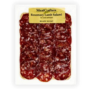Sliced Rosemary Lamb Salami