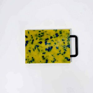 Small Yellow Cutting Board with Handle