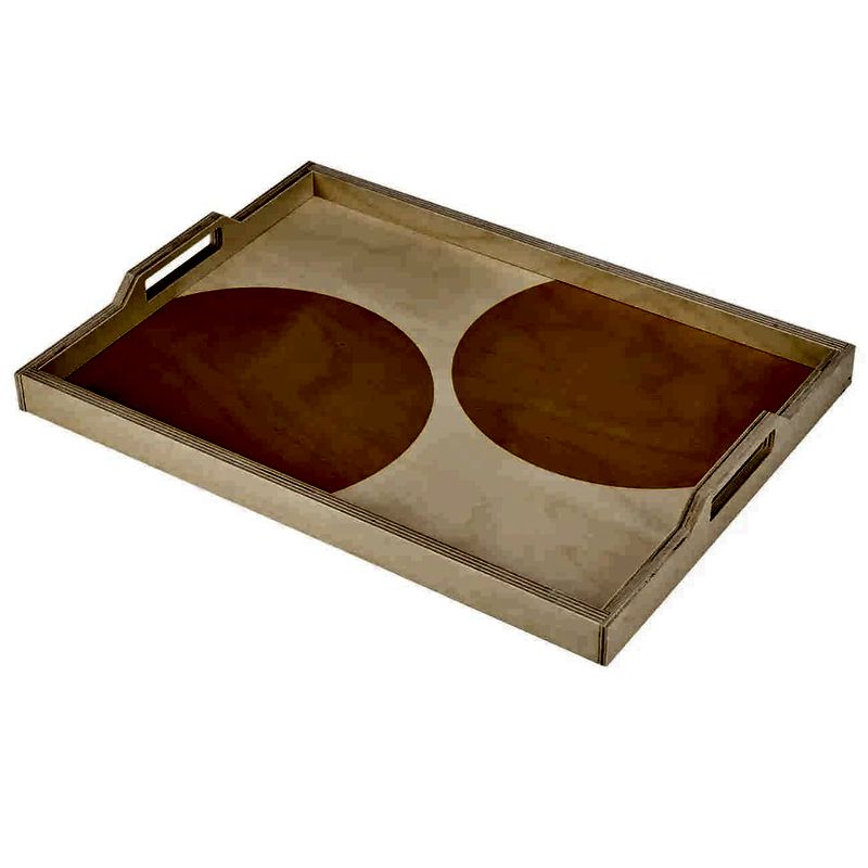 Yellow Dot Serving Tray Delivery