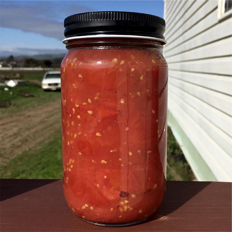 Crushed Early Girl Tomatoes Jar Delivery