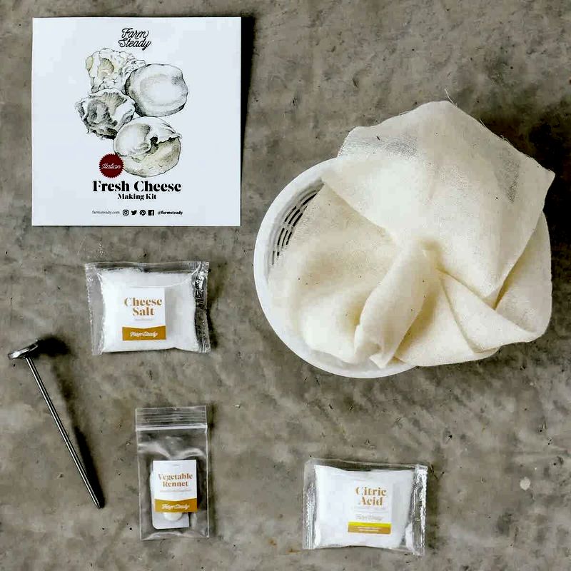 Fresh Italian Cheese Making Kit Delivery